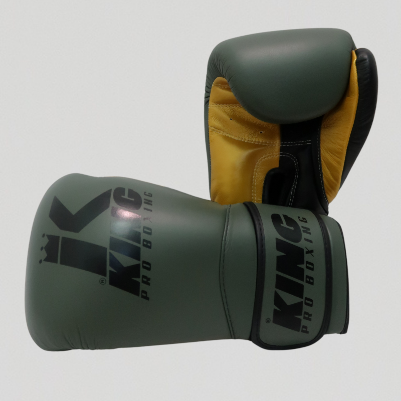 KingPro Star6 Boxing gloves - Khaki Green