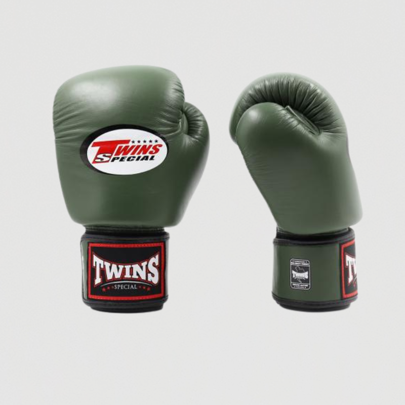 Twins BGVL3 Boxing Gloves – Olive