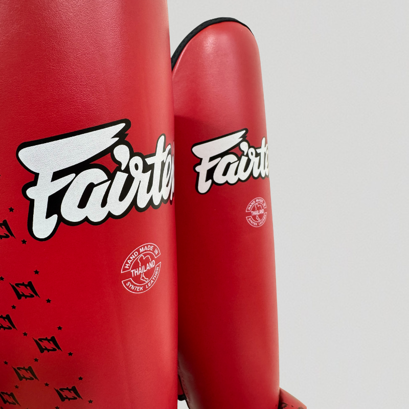 Fairtex SP5 Shinguards - Red