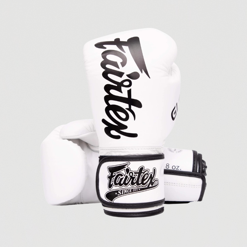 Fairtex X Glory BGVG1 Boxing Gloves - Special Edition – Black & White
