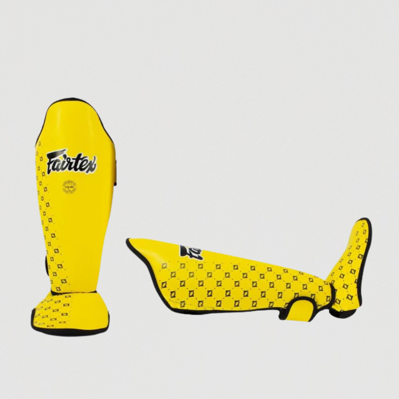 Fairtex SP5 Shin Guards – Yellow