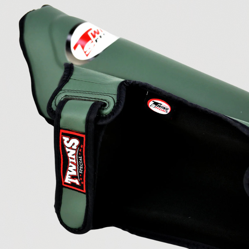 Twins SGS10 Shin Guards - Olive