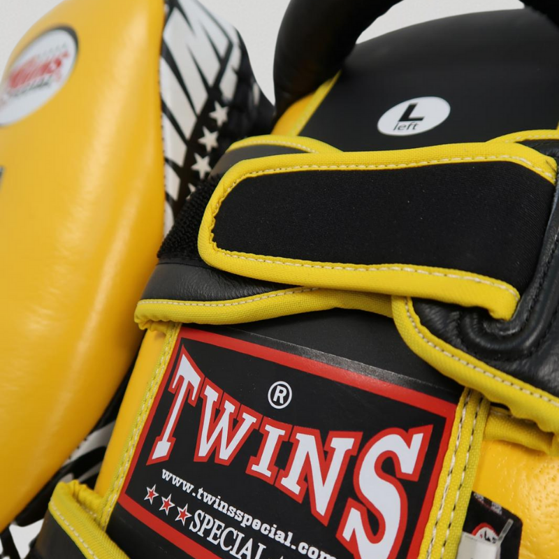 Twins Special KPL10 Muay Thai Kick pads - Yellow