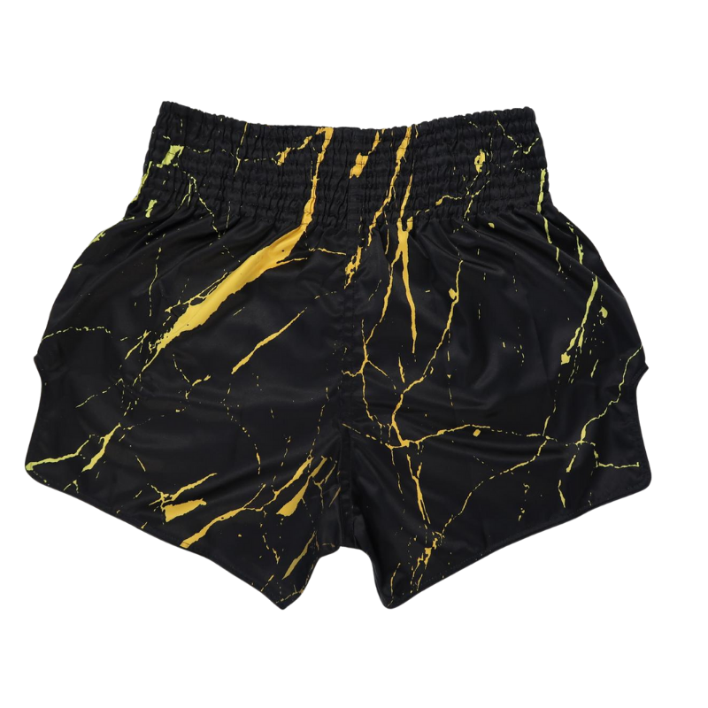FAIRTEX BS1947 MUAY THAI SHORTS - MARBLE BLACK