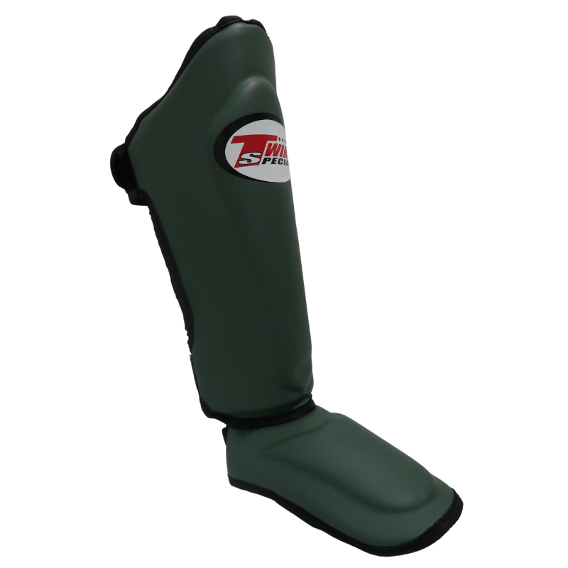 TWINS SGS10 SPECIAL SHIN GUARDS - OLIVE GREEN